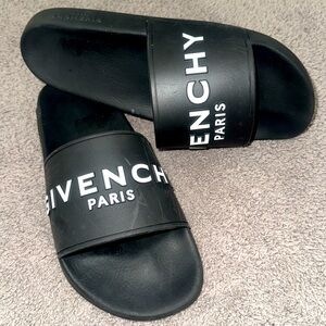 Givenchy black slides